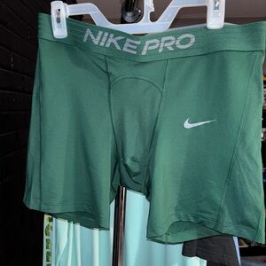 Nike Pro Green Compression Shorts
